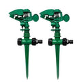 360° Impuls Rasensprenger Regner Garten Sprengen Sprinkler Rasensprenkler