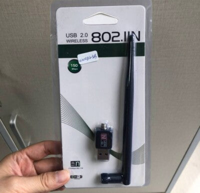 AC 600 Mbps Mbit/s WLAN WIFI Adapter Stick Dual Band 2.4GHz / 5GHz 150 5DB