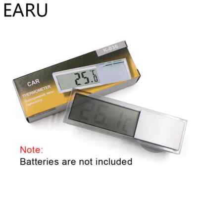 Mini Thermometer Digital Auto Haus Garten Wetterstation LCD Display Sensor
