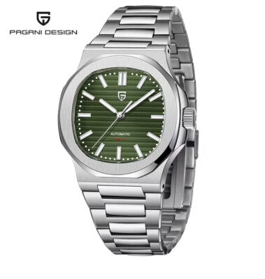 Pagani Design PD-1728 40 mm Männer Sport Saphir Edelstahl Uhr Reloj Hombre