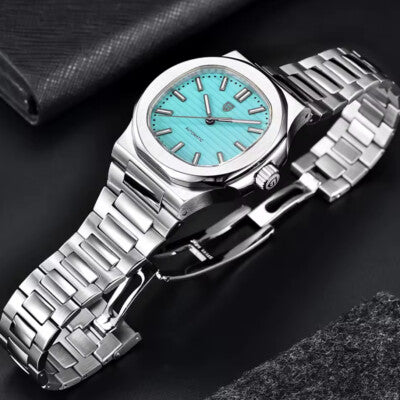 Pagani Design PD-1728 40 mm Männer Sport Saphir Edelstahl Uhr Reloj Hombre