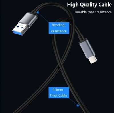 USB-3.0 HUB Verteiler Splitter USB-A Adapter auf USB 3.0 4Port für Laptop