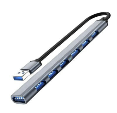 USB-3.0 HUB Verteiler Splitter USB-A Adapter auf USB 3.0 7Port für Laptop