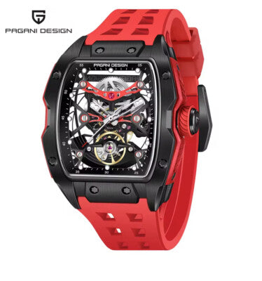 Pagani Design PD-YS018 42 mm Männer Skelett Zifferblatt Saphirglas Uhr