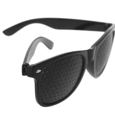 Lochbrille Sehkorrektur Sehhilfe Brille Rasterbrille Augentraining Anti Müde