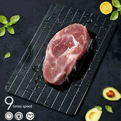 Abtaubrett für Fleisch Fisch Schnelles Tauen Schmelzen Küche Brett