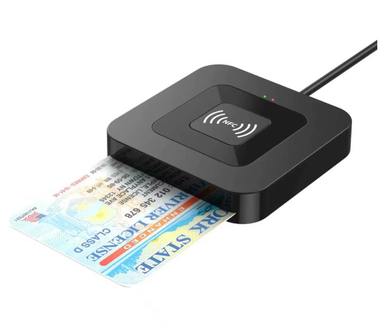 USB 2.0 Chipkarten Leser NFC Chip Kartenleser Lesegerät Smartcard Leser
