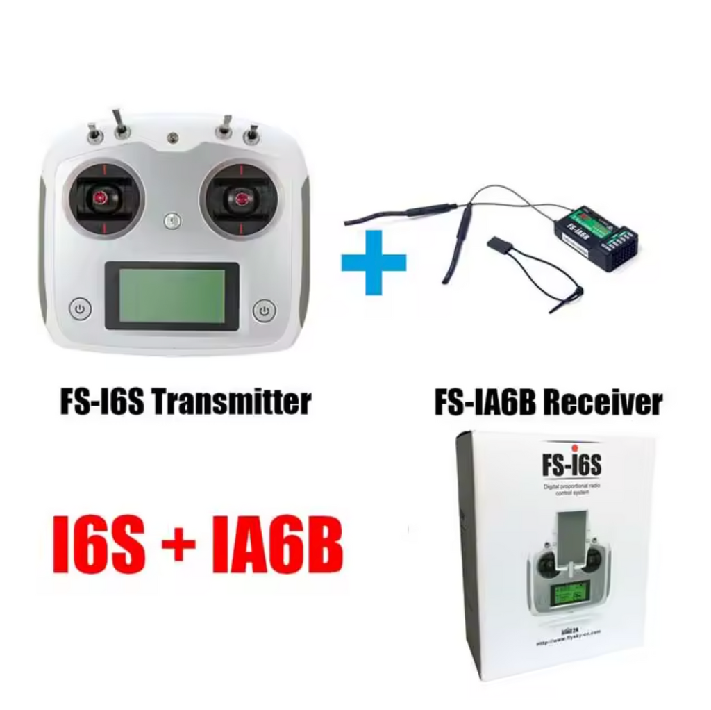Flysky FS-i6S mit IA6B Empfänger 2,4Ghz Fernbedienung 6CH Pultfernsteuerung