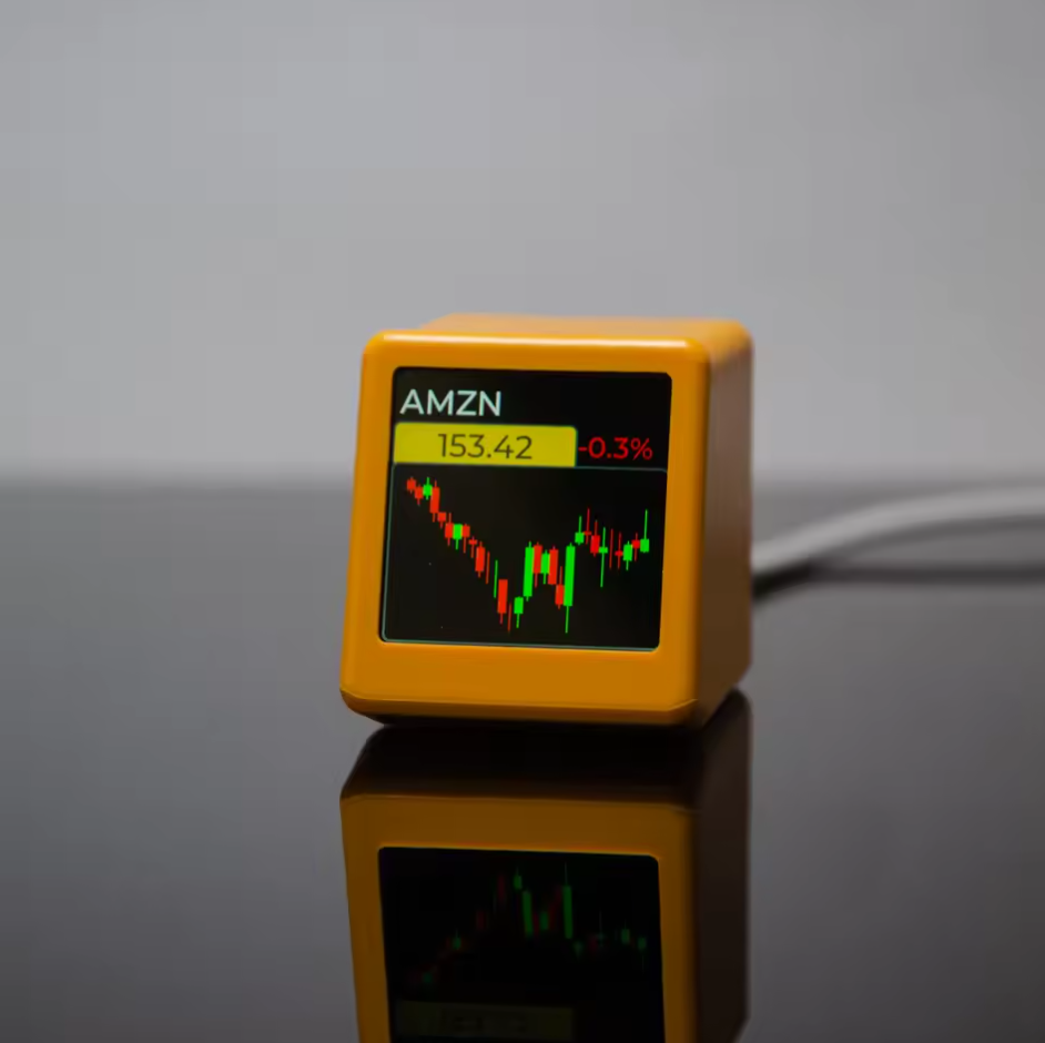 GeekMagic Smart Stock Screener Aktienkurs Anzeige Wetteranzeige PC Monitor