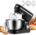 4,5L Küchenmaschine Teigknetmaschine Küchenmixer mit Knethaken und Rührbesen