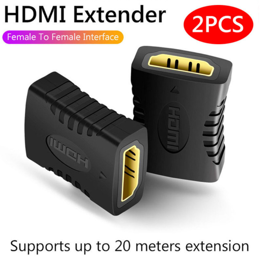 HDMI Kupplung Adapter Buchse Verlängerung Kabel 4K UHD Verbinder TV 1080p FullHD