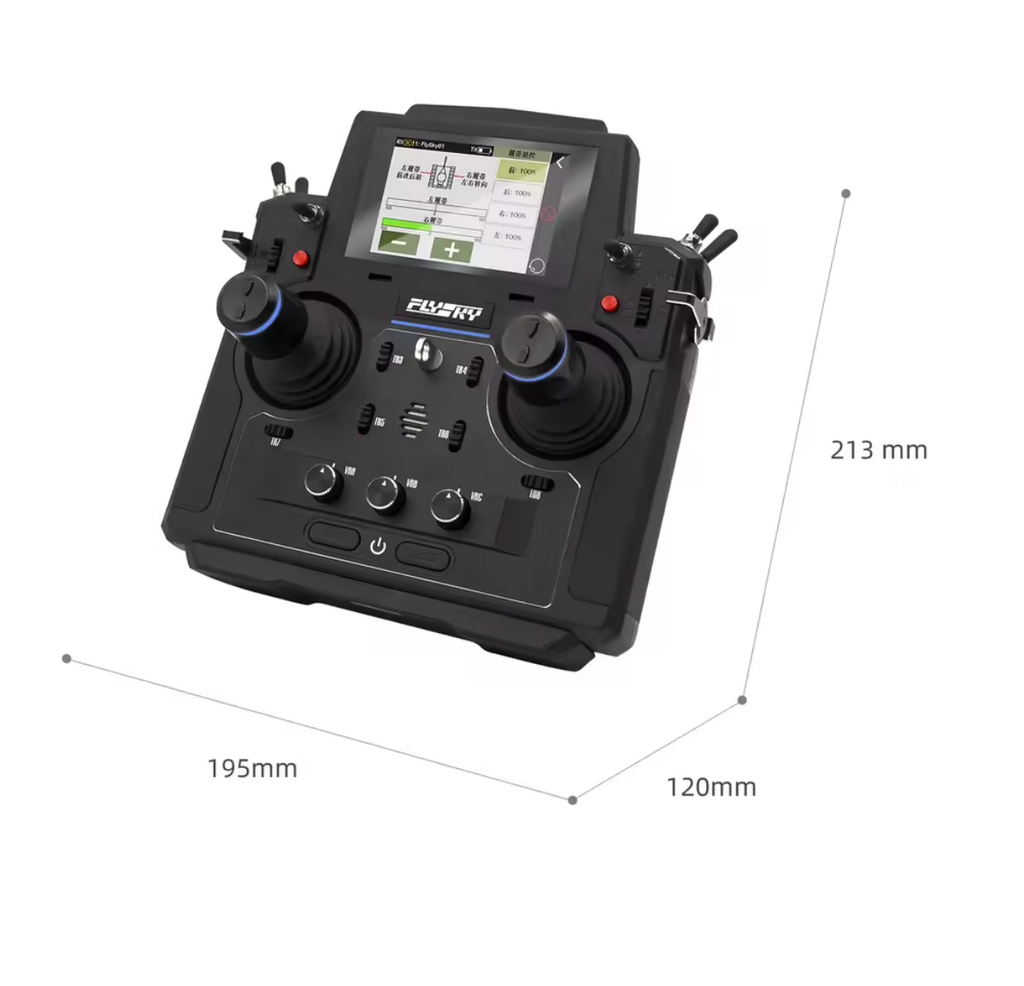 Flysky Paladin EV PL18 18 Kanal Fernbedienung 18CH Sender 4D Hall Effect Gimbal