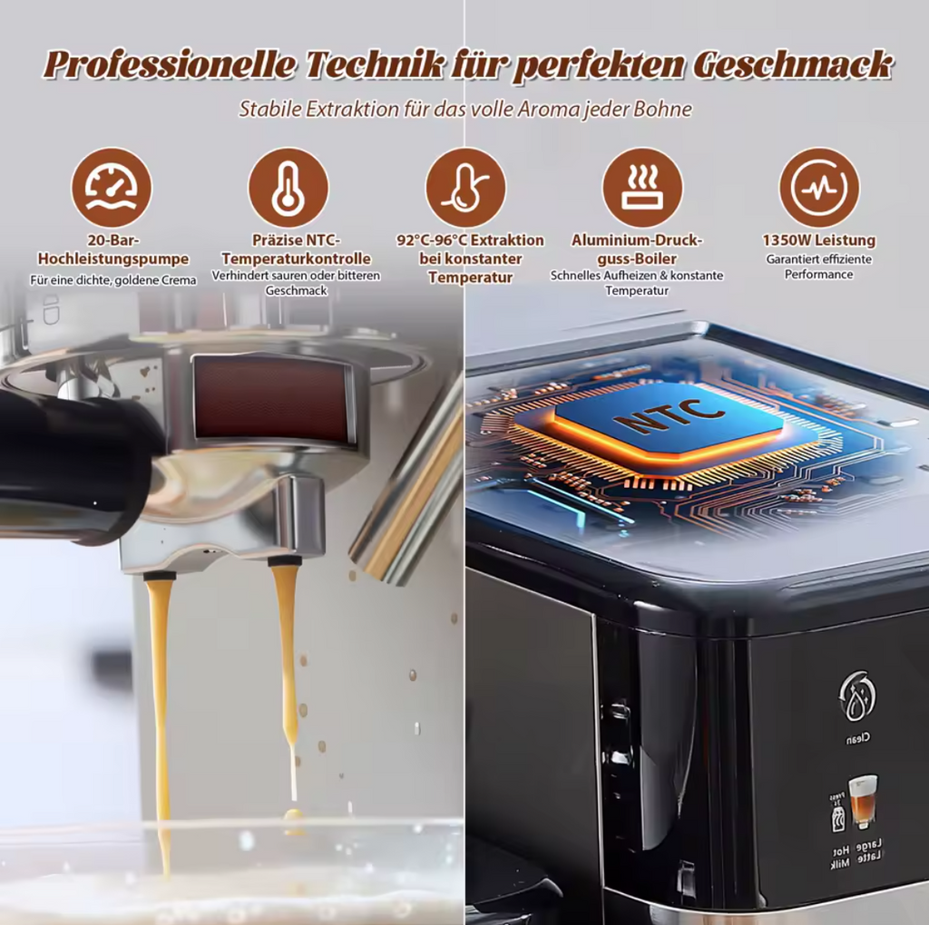 Kaffeemaschine Espresso Maschine Cappuccino