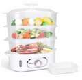 Elektrischer Dampfgarer 12L Aigostar BPA Frei 900 W 3 Etagen