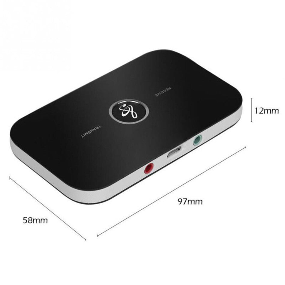 Bluetooth 5.0 Transmitter Empfänger Sender 2in1 Aux Audio Adapter TV Kopfhörer S
