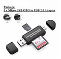 Kartenleser Speicherkartenleser Micro SD Card Reader Micro USB 2.0 OTG Adapter