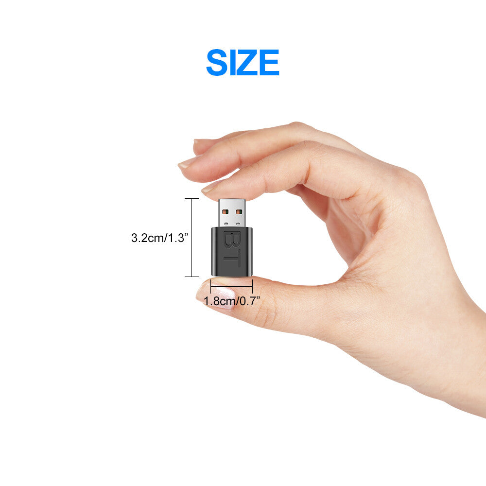 2-in-1 Bluetooth Transmitter Empfänger 2 in 1 TV PC Audio Adapter Sender 3.5mm