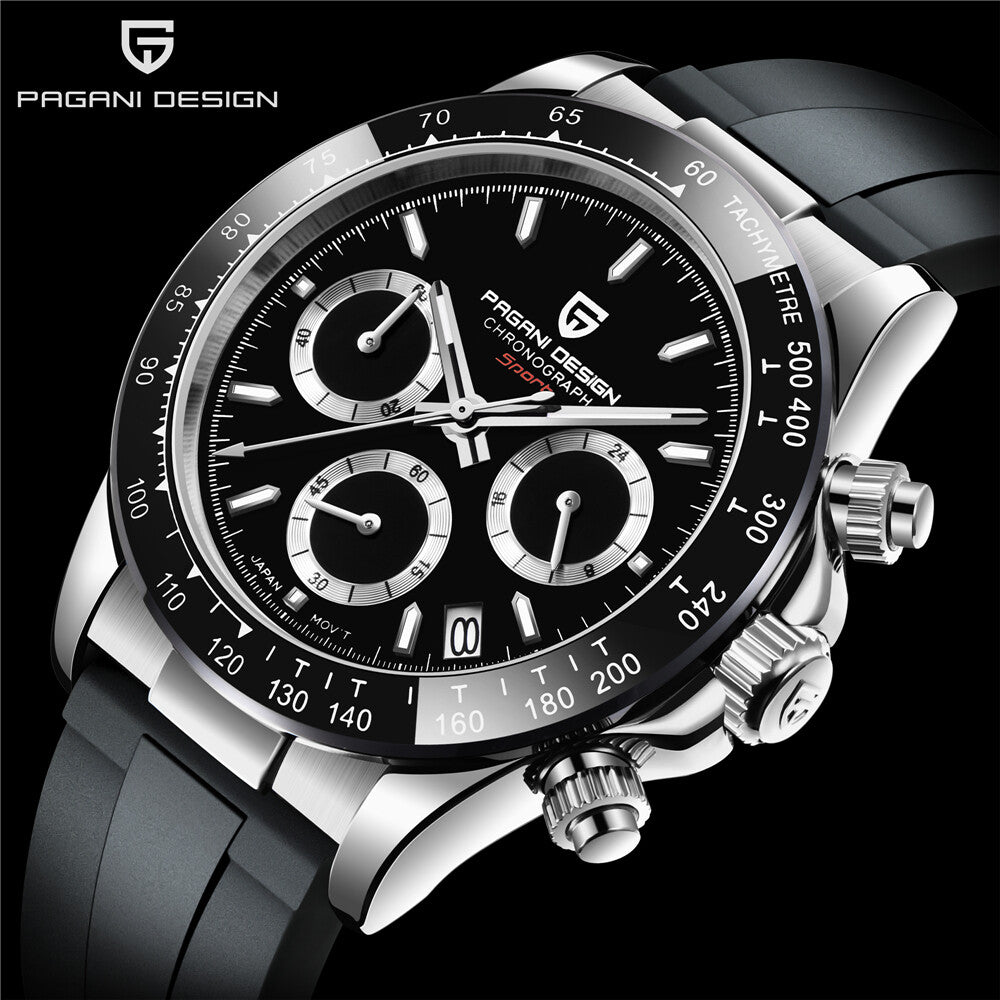 Pagani Design PD-1644 Uhr Chronometer Herrenuhr Männer Seiko VK63 Quartz