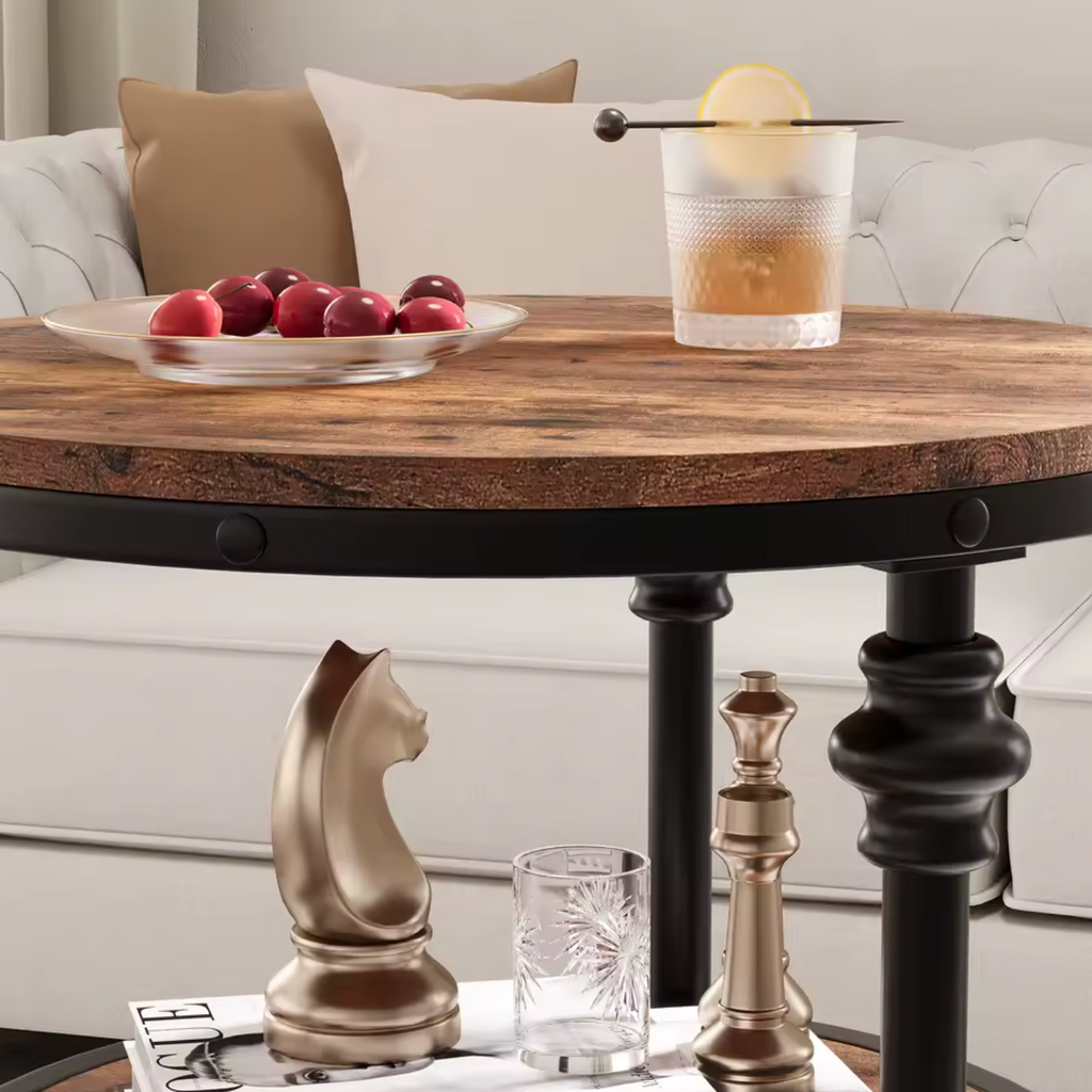 3 Stöckiger Beistelltisch Nachttisch Wohnzimmertisch Couchtisch Dekoration