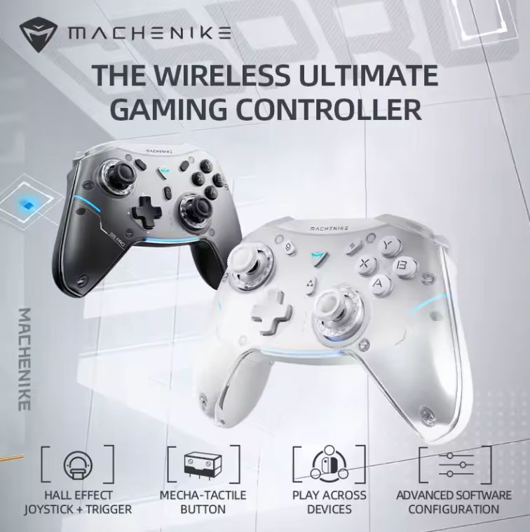 Machenike G5 Pro Elite Gaming Controller PC TV Switch 500Hz Hall Effect Gimbal