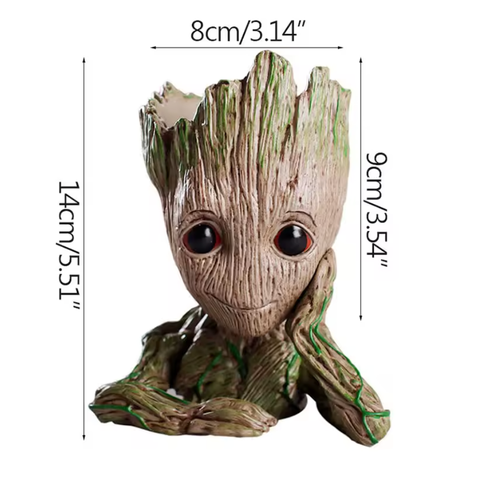 Baby Groot Blumentopf Übertopf Figur Deko Stiftehalter Top Dekoration