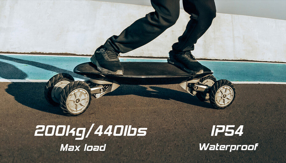 Teamgee H9V Behemoth Electric Skateboard Off Road Longboard Dual 600w Motor