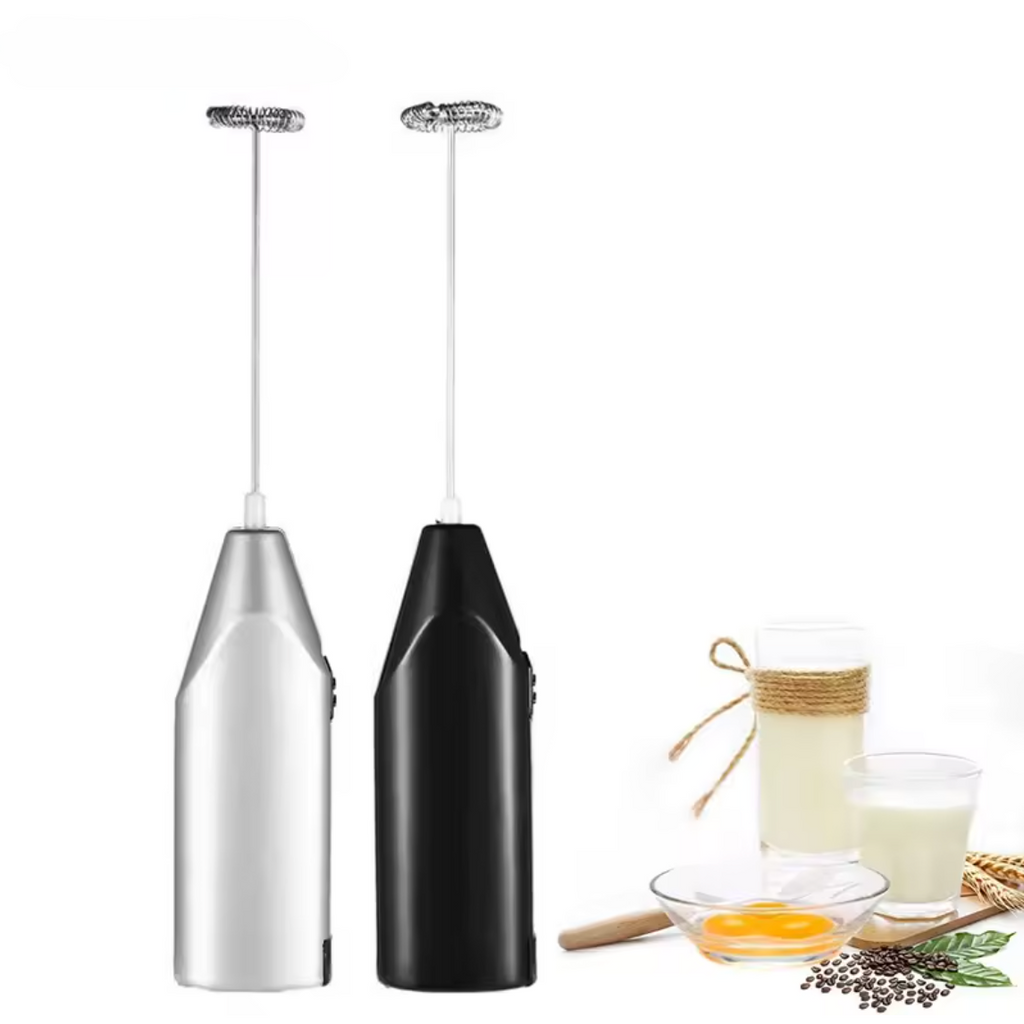 Elektrischer Milchaufschäumer Mixer Schneebesen Handmixer Rührgerät