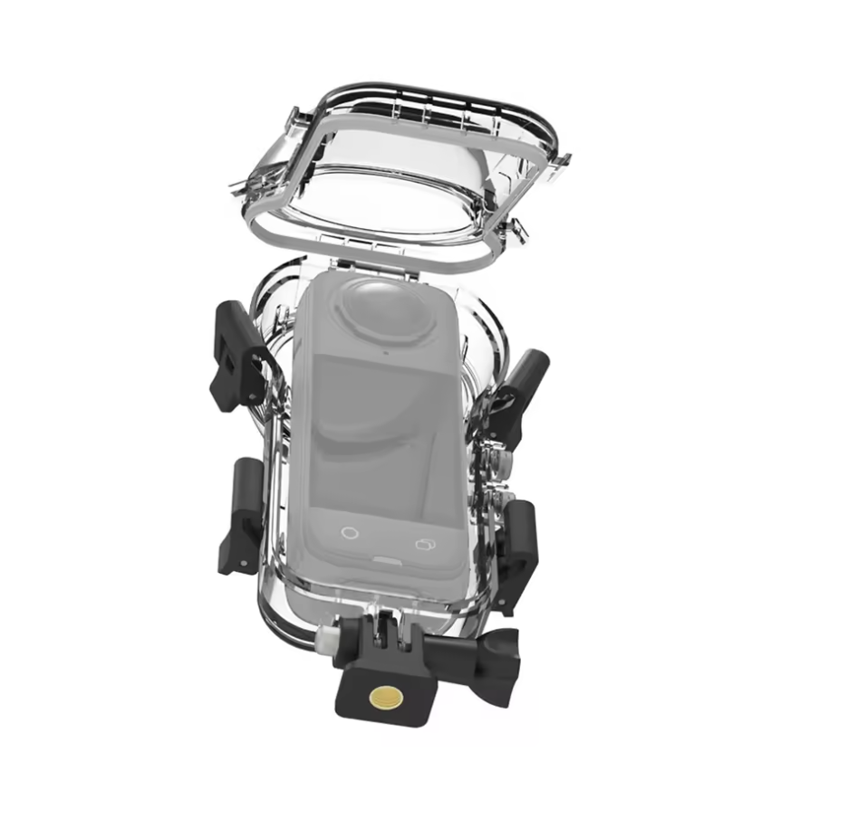 Dive Case für Insta360 X5 Invisible Divecase Tauchgehäuse 60M Schutzhülle