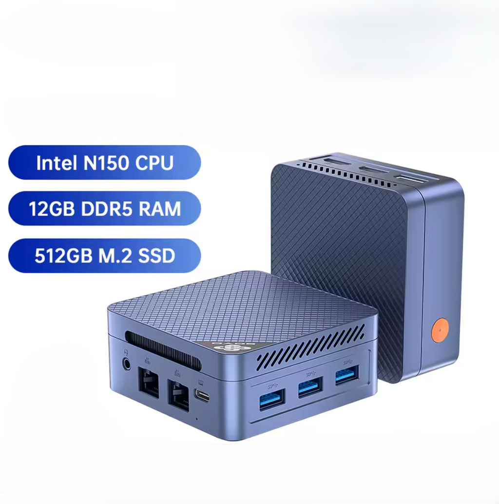 Soyo Mini PC M4 Mini Intel N150 CPU 12GB DDR5 Ram 512GB SSD