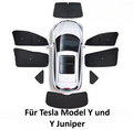 Tesla Model Y Camping Sichtschutz Vorhänge Fensterabdeckung Model Y Juniper