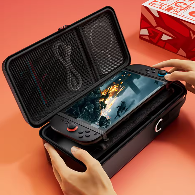 Reisetasche Hartschalen Aufbewahrungstasche für Nintendo Switch 2 Stoßfest