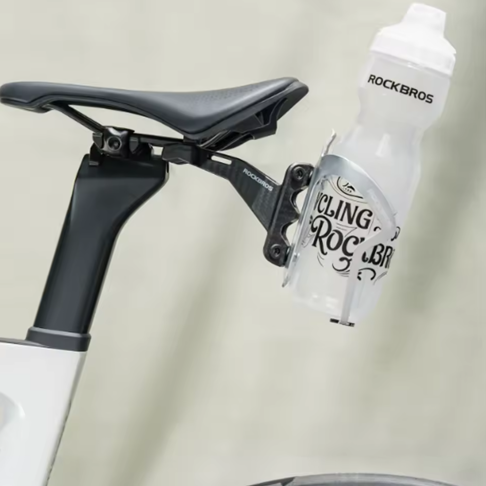 Rockbros Fahrrad Sattel Flaschenhalter Doppel Trinklaschenhalter Getränkehalter