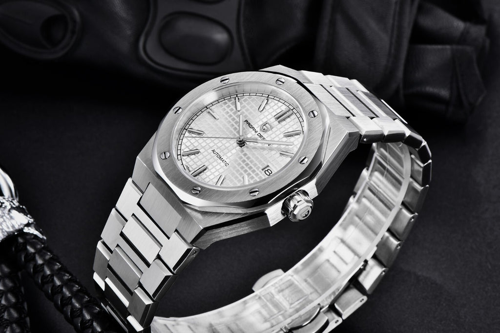 Pagani Design PD-1673 Uhr Royal Herrenuhr Männer Oak Seiko NH35A Automatik