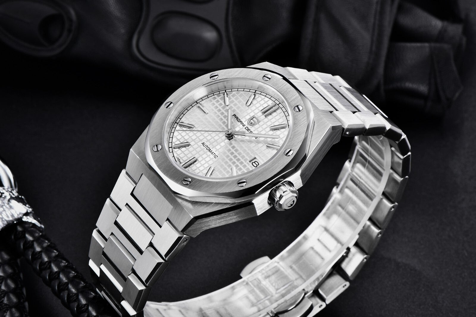 Pagani Design PD-1673 Uhr Royal Herrenuhr Männer Oak Seiko NH35A Automatik