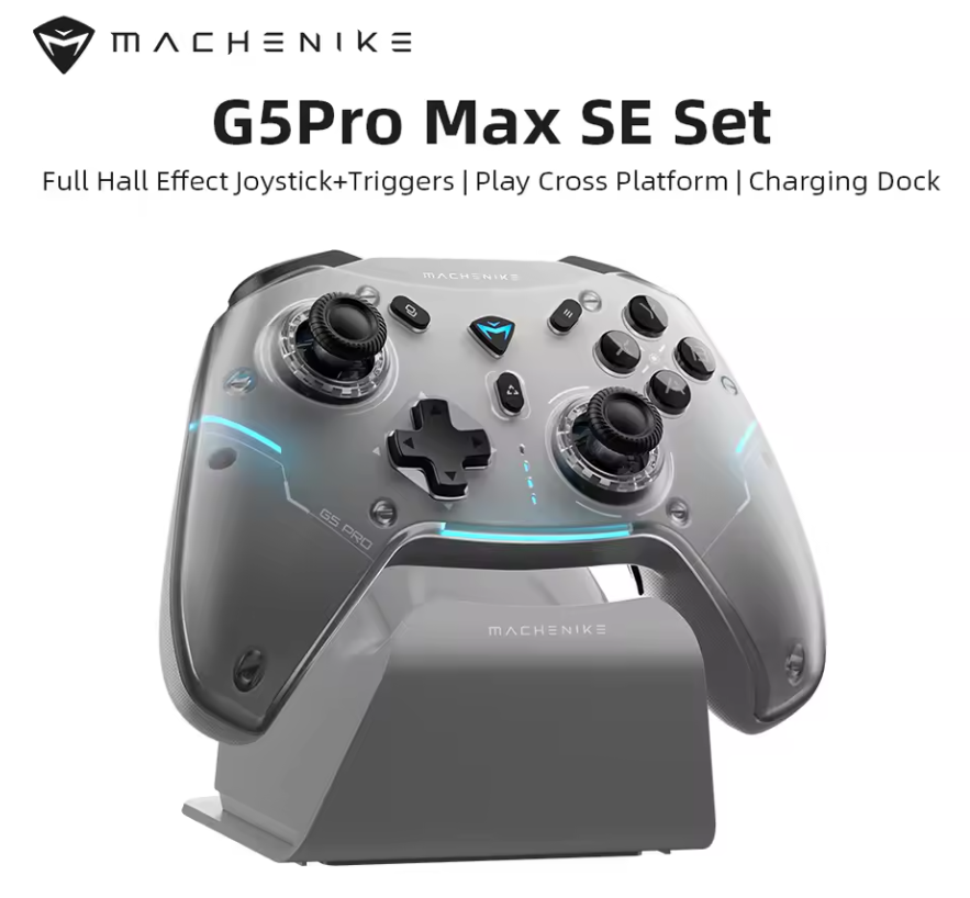Machenike G5Pro Max SE Gaming Controller PC TV Switch 1000Hz Hall Effect Gimbal
