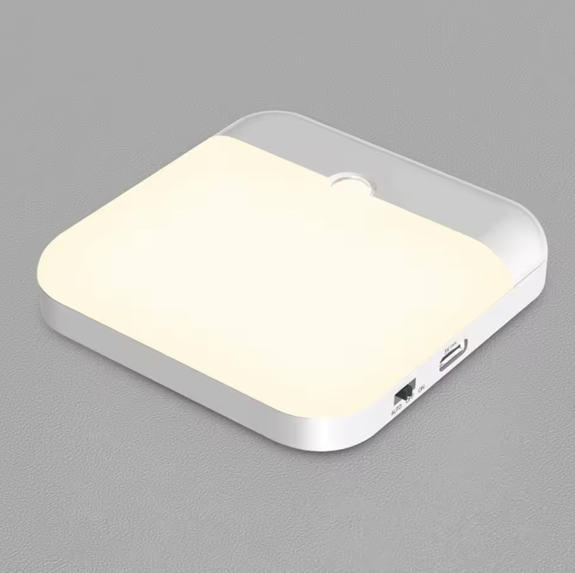 Nachtlicht mit Bewegungsmelder Wandlicht Kleben mit Akku USB-C Anschluss