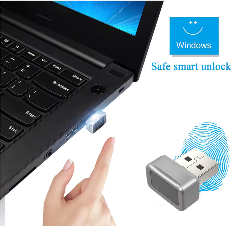 USB Fingerabdruck Sensor Fingerprint Reader USB Dongle Key Reader Sicherheit