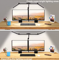 LED Schreibtischlampe Monitorlampe Licht Klemmbar 24W Büroleuchte Lampe