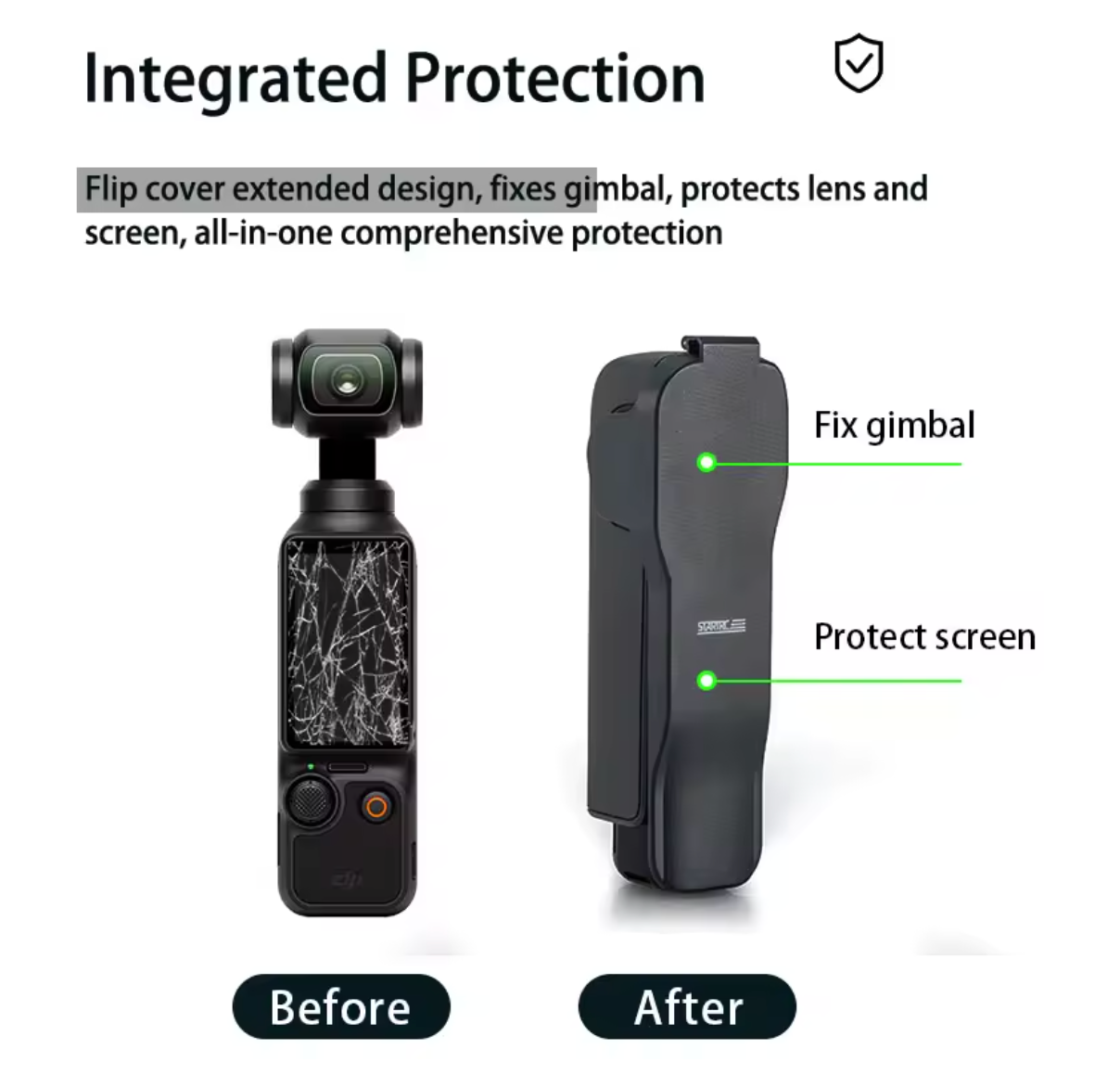 Schutzhülle für DJI Osmo Pocket 3 Aufbewahrungstasche StartRC
