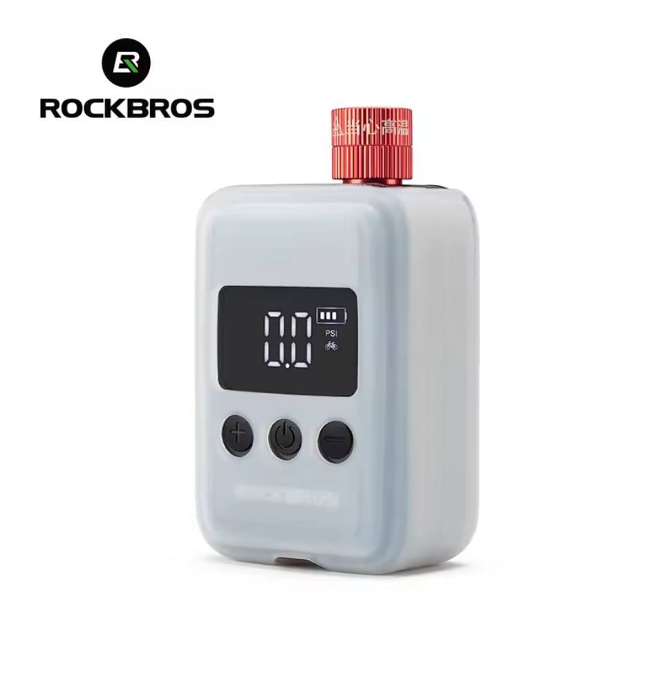 Rockbros Mini Elektrische Luftpumpe 150PSI Akku wiederaufladbar Fahrradpumpe