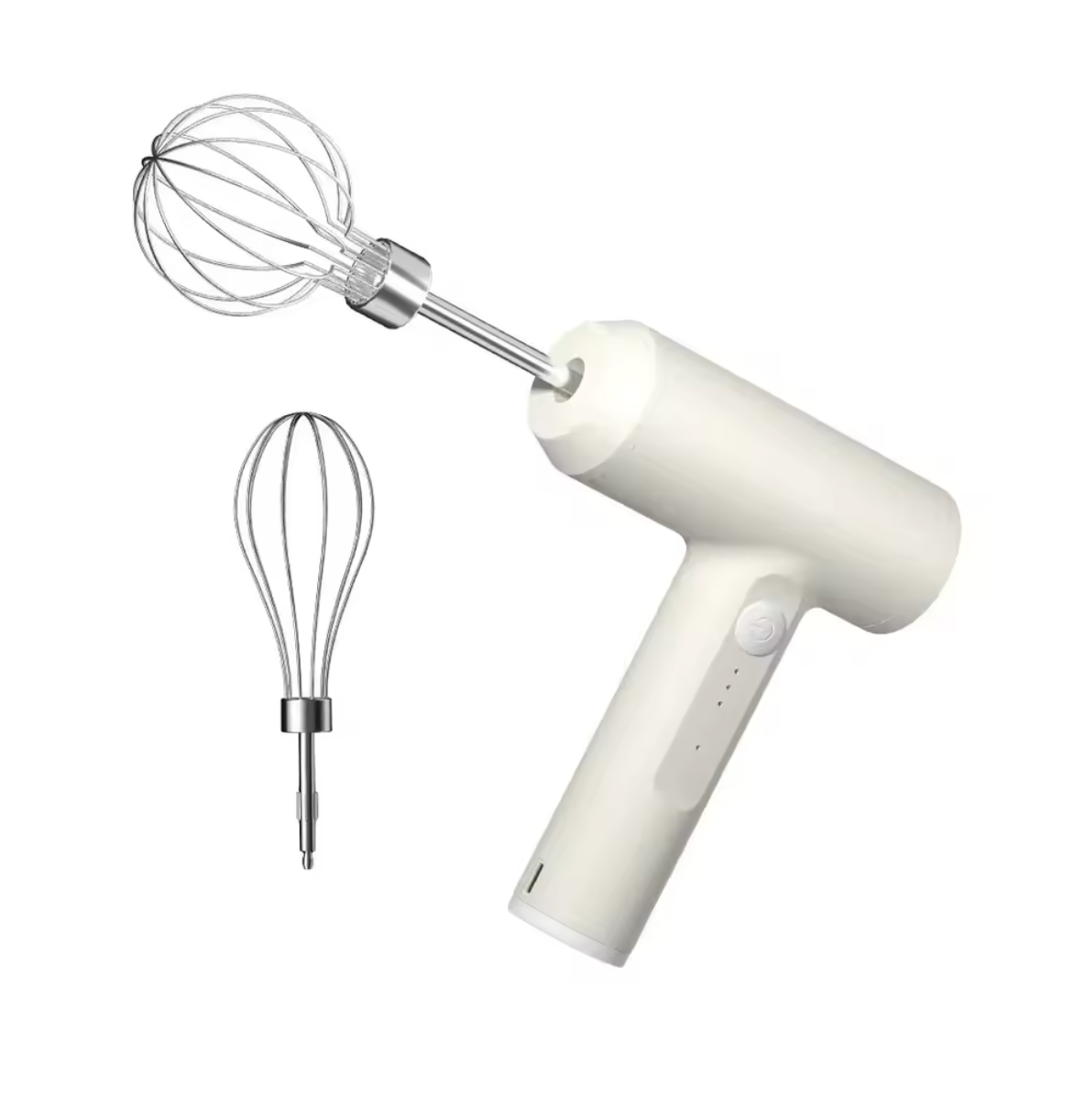 Elektrischer Mixer Schneebesen Handmixer Rührgerät Milchaufschäumer