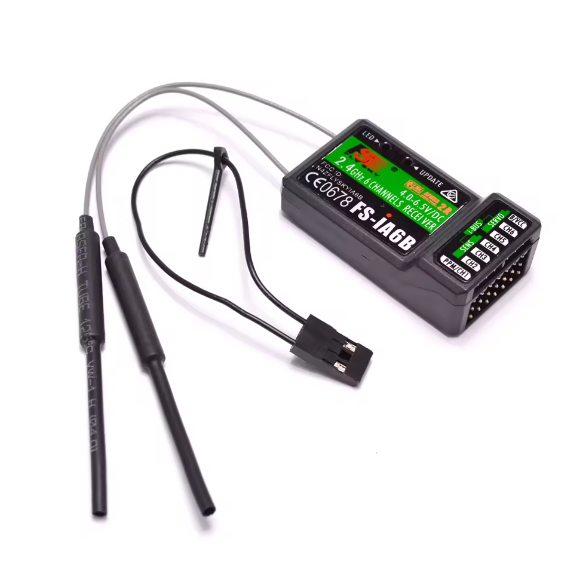 Flysky FS-IA10B FS-iA6B 2.4Ghz Empfänger 6/10-Kanal PPM Ausgang mit iBus