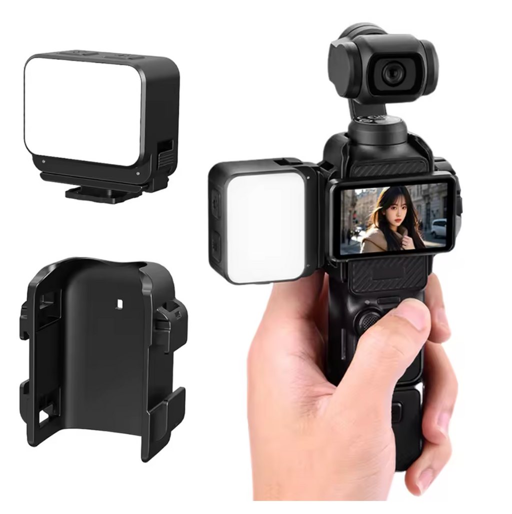 Licht für DJI Osmo Pocket 3 Kamera Fülllicht dimmbar LED Lampe