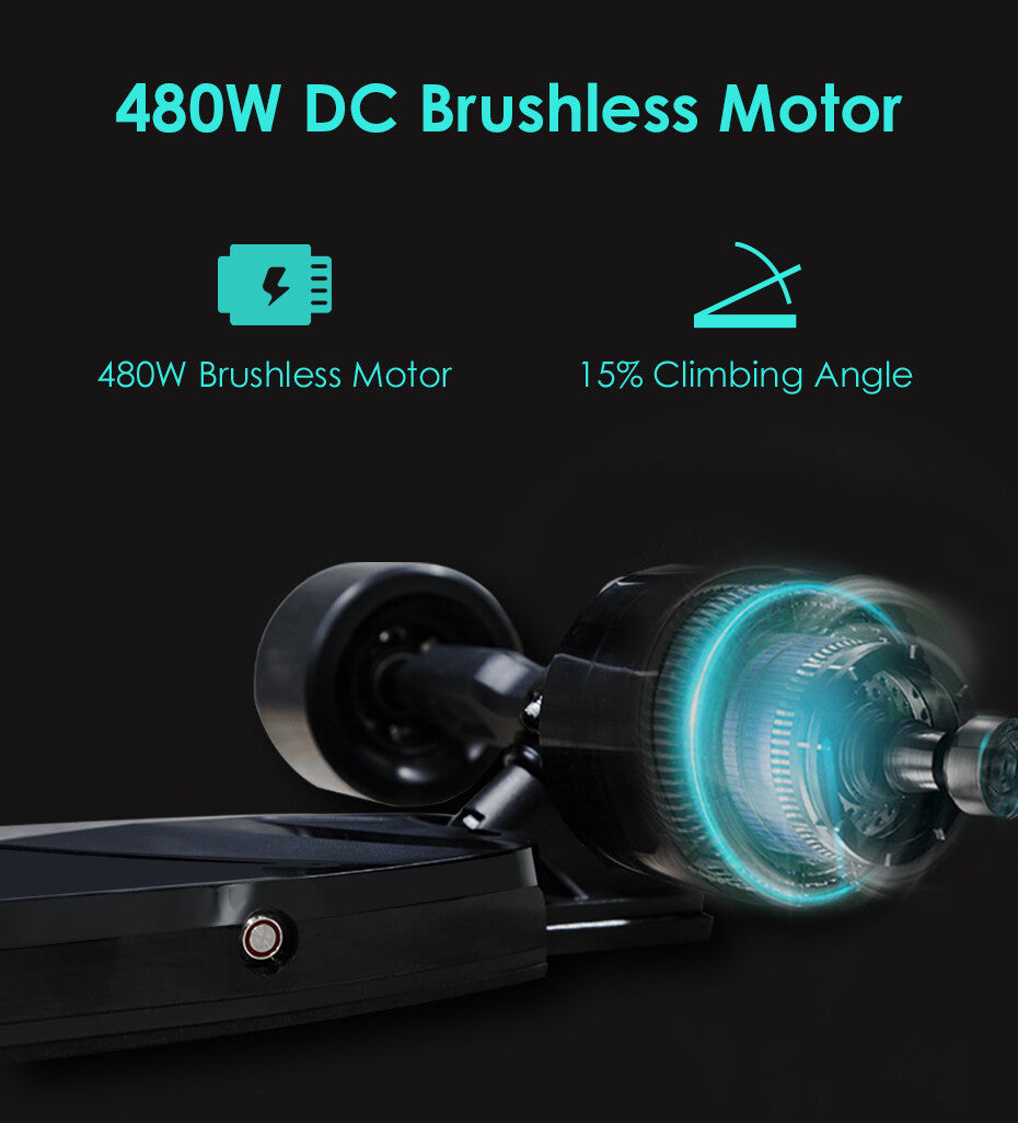 Teamgee H3 DIY Electric Skateboard Longboard intelligente 480w Motor