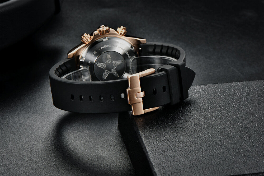 Pagani Design PD-1664 Uhr Chronometer Herrenuhr Männer Quartz Edelstahl