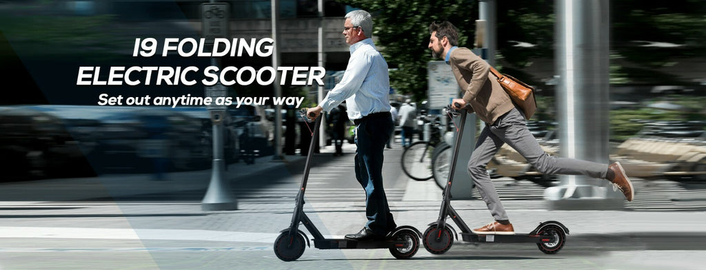 E-Scooter Elektroroller Faltbar Escooter Elektro Roller 8,5 Zoll iScooter i9 Pro
