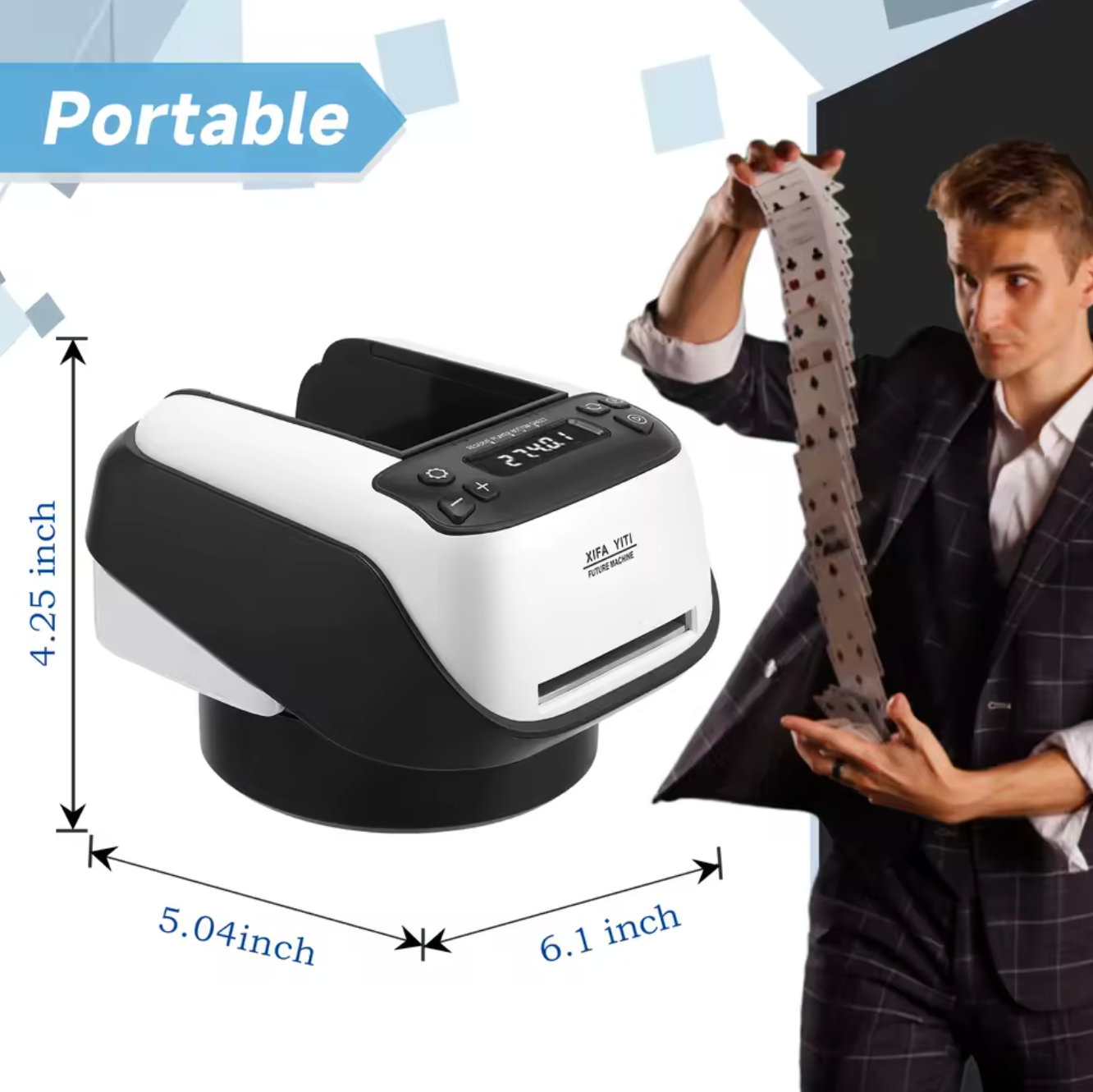 Automatischer Kartengeber 360° Kartenausgabe Gerät Kartenausgabemaschine