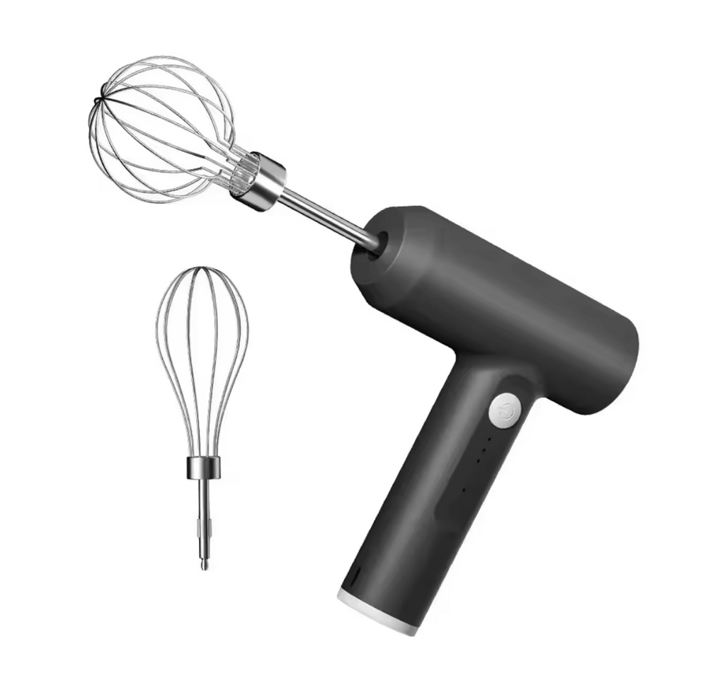 Elektrischer Mixer Schneebesen Handmixer Rührgerät Milchaufschäumer