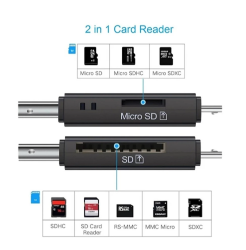 Kartenleser Speicherkartenleser Micro SD Card Reader Micro USB 2.0 OTG Adapter