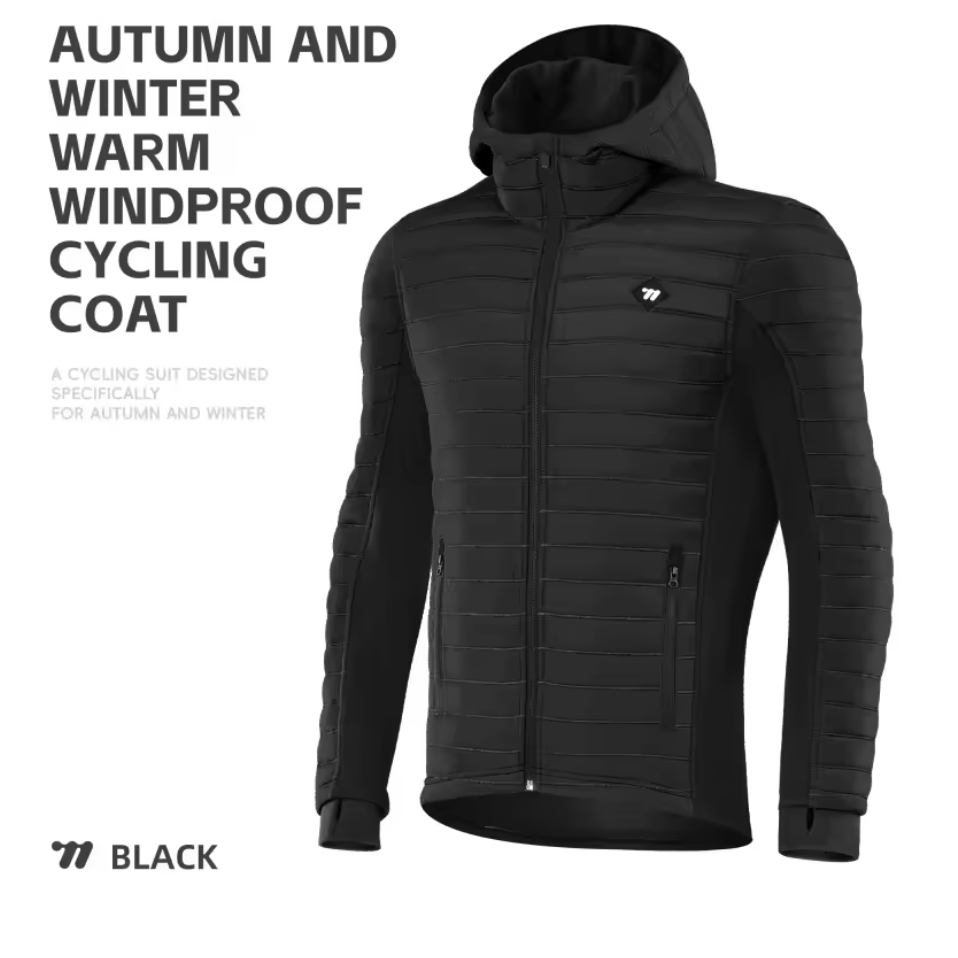 WestBiking Radfahren Jacke Winterjacke Thermo Fleece Fahrradjacke Winter